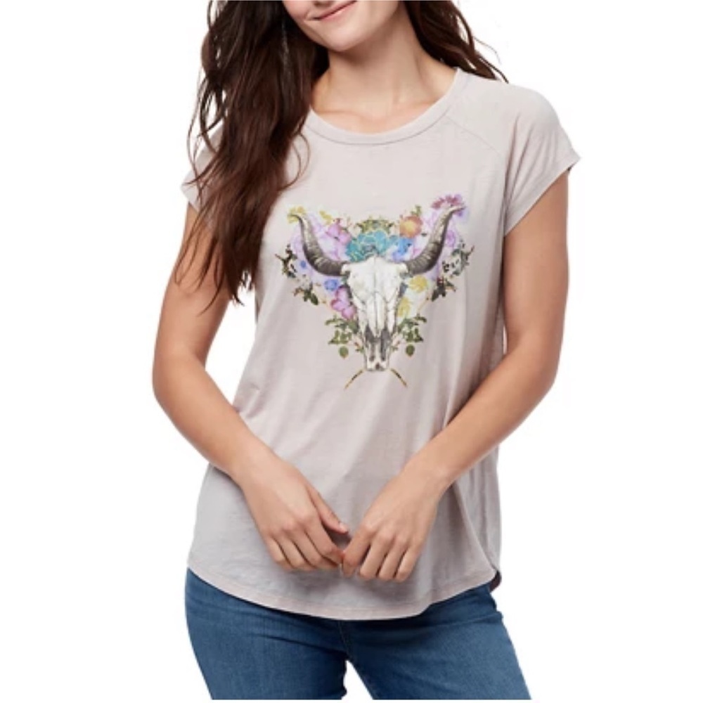 Small William Rast Western Graphic Tee